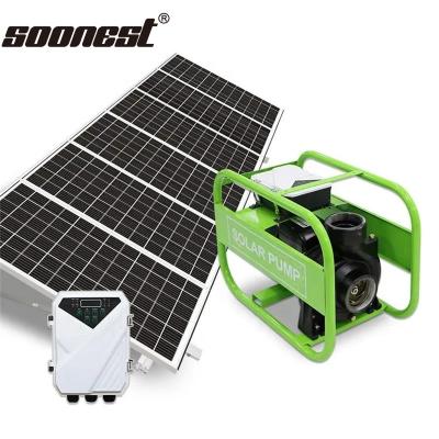 China 15 Hp 30M 50M Solar Pump Solar Powered Car Wash Pump Solar Pumping System For Irrigation for sale