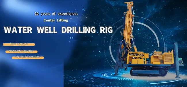 132kw Engine Rotary Drilling Rig 600m Depth Crawler Mounted Water Well Drilling Rig for Sale