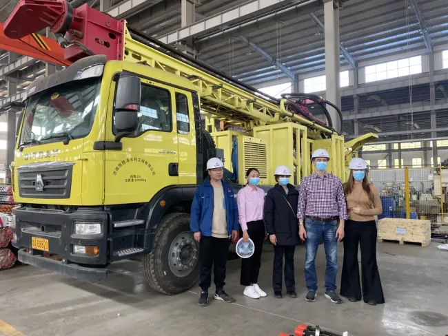 China 1300m Drill Rig for Water Well Mine Drilling Rig Diesel Engine Water Well Drill Rig Machine for Sale
