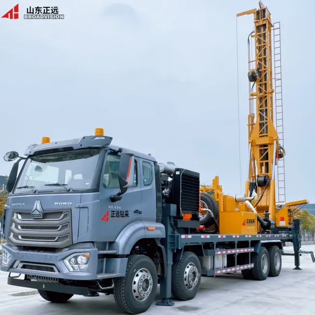 1000 Meter Sc1000 Truck Mounted Water Well Rotary Drilling Rig Machine Factory Price for Sale