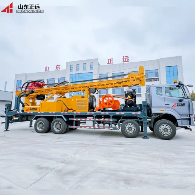 1000 Meter Sc1000 Truck Mounted Water Well Rotary Drilling Rig Machine Factory Price for Sale
