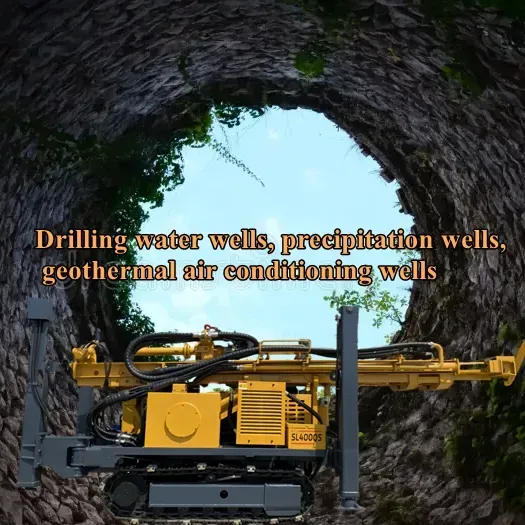 High-Performance Truck Mounted Crawler Borehole Hydraulic Crawler Type Cable Tool Water Well Drilling Rig for Sale for Farms Price in China
