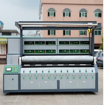 China Durable PLC Industrial Quilting Machines , 220V Plastic Sheet Embossing Machine for sale
