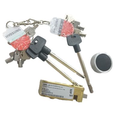 China ATM machine parts Hyosung lagard 2270 security container safe key lock with key 22700000-00 à venda