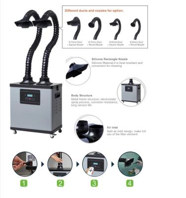 China 110V Mobile Welding Fume Extractor for sale