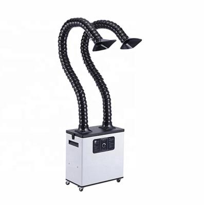 China Low Noise 55dB 200W Hair Salon Fume Extractor For Air Dust for sale