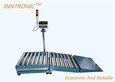 China RC6060 Stainless steel SS304 Industry Roller Conveyor Scale  IP66 RS485 500kg With LED Display for sale