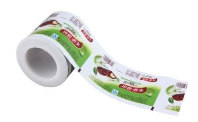 China laminating food grade plastic bag film roll with vivid printing for sale