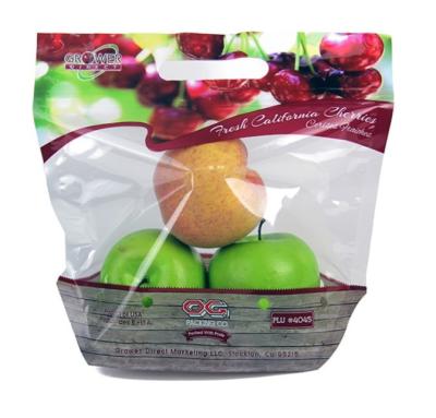 China Printing Grapes packing bag with bottom and zipper/Laminated bag for grapes packing/Plastic grapes OPP bag for sale