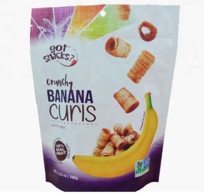 China Plastic stand up food bag packaged nuts and snacks fruit and nut packaging for sale