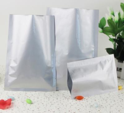 China Heat Sealable Aluminum Foil Packaging Small Bags With Tear Notches Mylar Vacuum Sealer Smell Leak Proof Pouches for sale