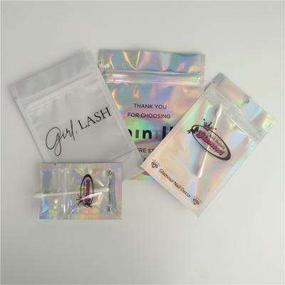 China 3 Side Seal Custom Printing plastic Sachet for Samples Cosmetics Packaging bags for sale