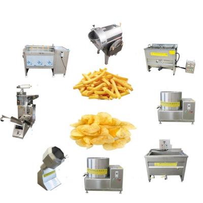 中国 Lays KFC Potato Chips French Fries Production Line potato chips making machine 販売のため