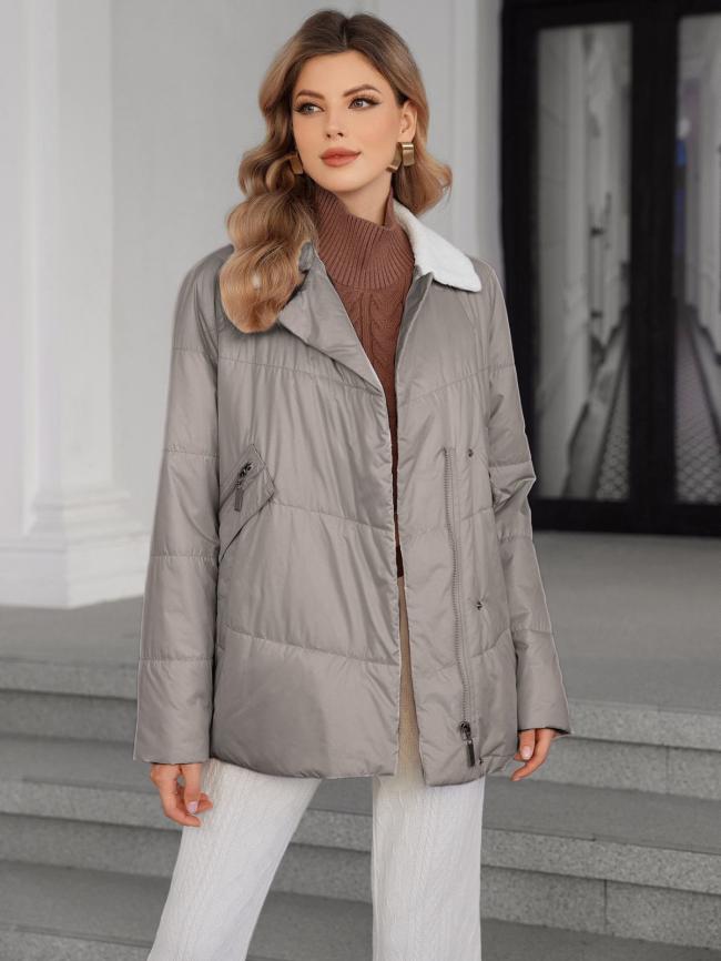 Padded coat, Woman Sping Autumn Coat For Mid Aged Women, big size, for europe winter, short coat, double pockets,