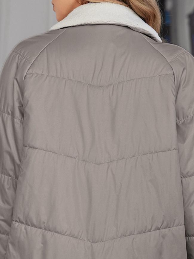 Padded coat, Woman Sping Autumn Coat For Mid Aged Women, big size, for europe winter, short coat, double pockets,