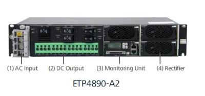 China Huawei Embedded DC Power System ETP4890-A2 With Output 90A 2U Height for sale