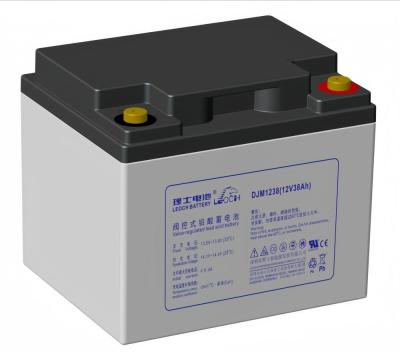 China 12V 38Ah VRLA Lead Acid Battery 20hr Leoch DJM1238  UL TLC Certificated for sale