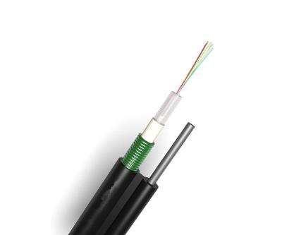 China Cable de la red de la fibra óptica de GYFTC8S, cordón autosuficiente de la fibra óptica para la comunicación del LAN en venta