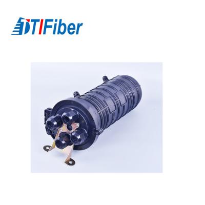 China 48 96 144 Core Fiber Optic Splice Closure Vertical Dome Type Heat Shrinkable Structure for sale