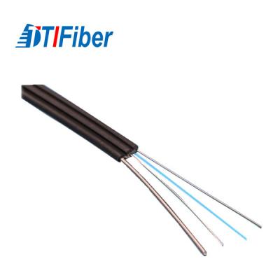China Ftth Drop Cable Production Line Fiber Optic Wire To Home Steel Armoured Cable for sale