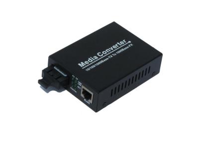 China Dual Gigabit fibre optic media converter Full Duplex , 10 / 100 / 1000M for sale