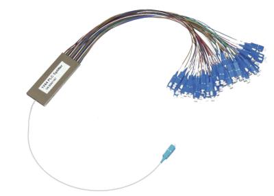 China Divisor unimodal de la fibra óptica del PLC 1×64 para FTTP/FTTH/FTTN/FTTC en venta