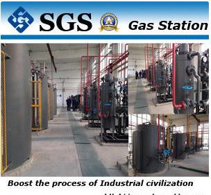 China 200 Nm3/h Nitrogen , 300 Nm3/h Hydrogen Gas Station Equipment for Fastener Plant for sale