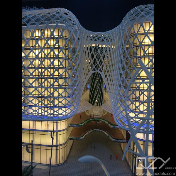 Quality Customized Massing Architect Model Makers 1:100 Egypt The Gate for sale