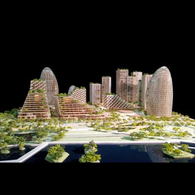 China Study Competition Model - NBBJ 1:300 Tencent Da Chan Bay Competition Model for sale