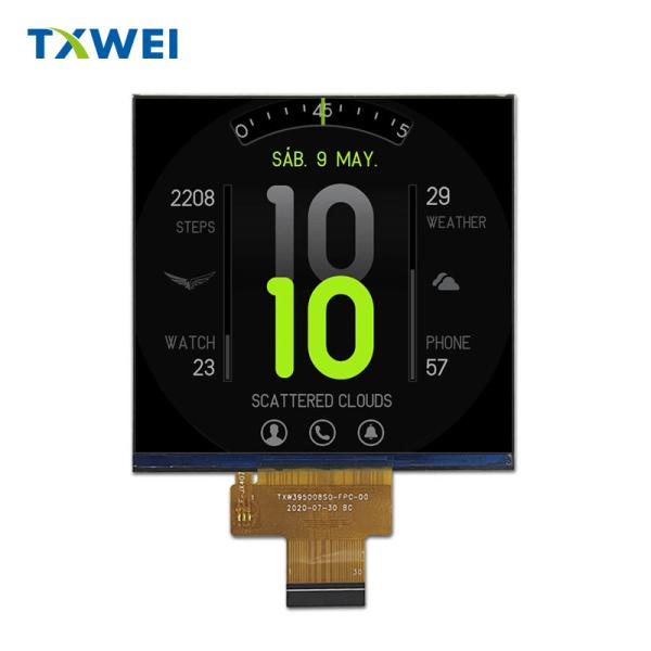 Quality 3.95in Square TFT Display 400cd/M2 High Brightness TFT LCD Module for sale