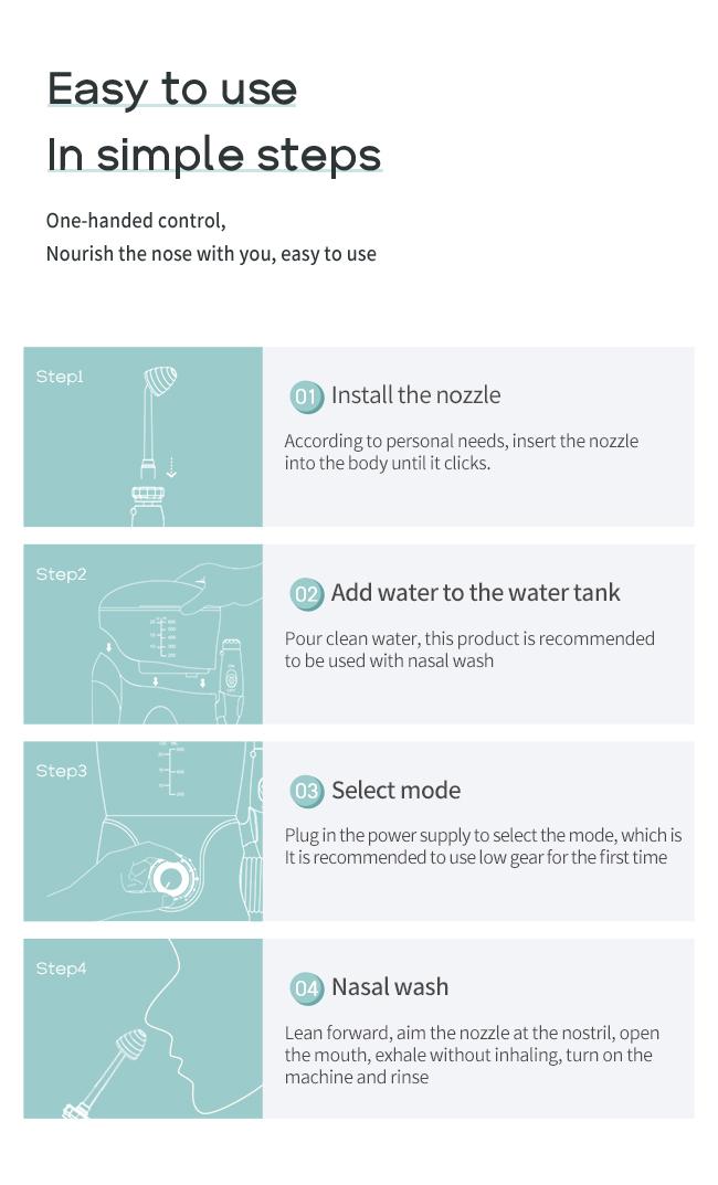 Home Water Flosser With UV Sterilizer 1