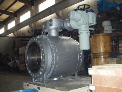 China Soft Seat 16 Inch 600LB Trunnion Mounted Ball Valve for sale
