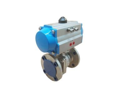 China DIN Double Acting Pneumatic Valve , PN16 Pneumatic Control Valve for sale