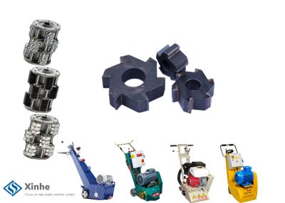China Carbide Tipped Milling Cutters On Scarifier And Scabbler Floor Equipment&Floor Planers for sale