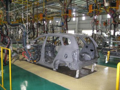 Chine Chaîne de montage de production dans l'industrie automobile, chaîne de montage de fabrication de voiture à vendre