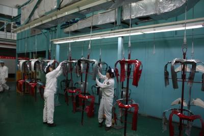 China Cadeia de fabricação de pintura automatizada auto linha da motocicleta do sistema de produção equipamento à venda