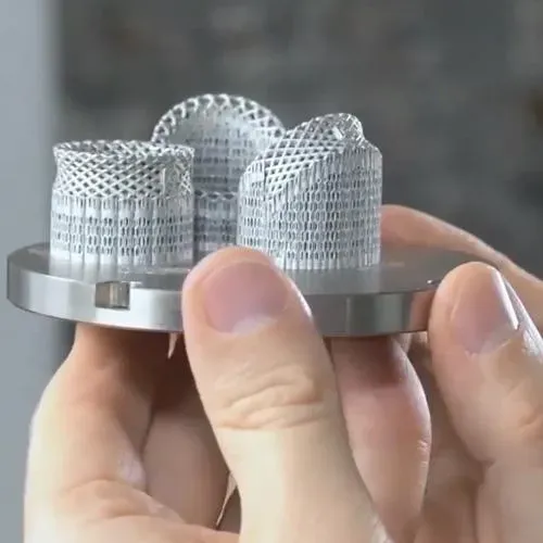 3D Printing Metal Online Stainless Steel S136 Aluminum Alsi10mg Custom Steel Parts SLA DLP Slm Fdm
