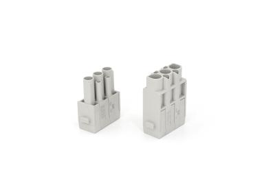 China HMK 003 Heavy Duty Electrical Connector 10A Signal Contact for sale