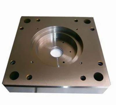 China Partes de mecanizado de precisión CNC de aluminio con tolerancia ± 0,001 mm en venta