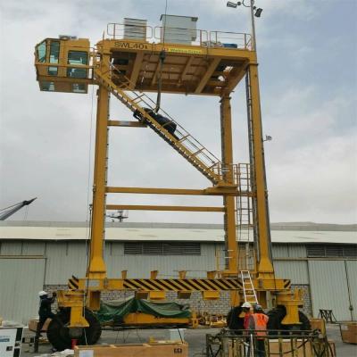 Chine Portique Crane Support Customization 40 Ton Gantry Crane de Rubber Tired de modèle de RTG à vendre