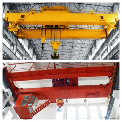 China 20T 50T European Mobile Double Girder Crane Travelling Overhead Crane Winch Trolley for sale
