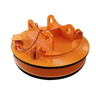 China Round Electromagnetic Suckers Magnet For Crane Excavators 2.2KW for sale