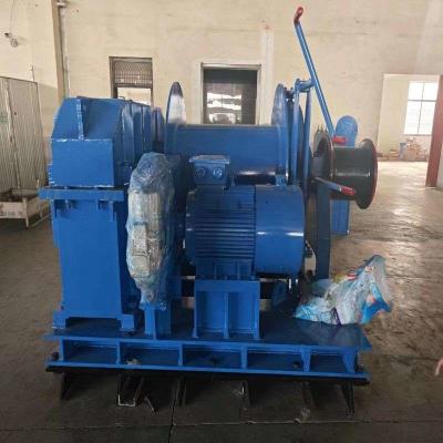 China 5 Ton-200 Ton Marine Electric Winch Mooring Towing Winch for sale
