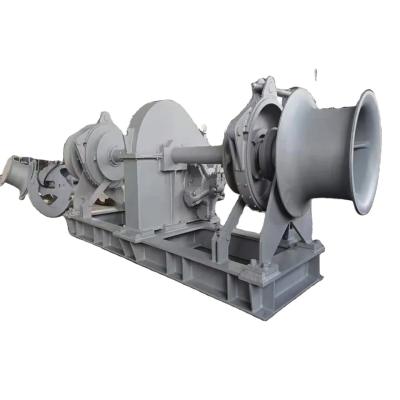 China 1-75ton Capacity Marine Hydraulic Winch for High-Efficiency Standard Hydraulic Station for sale