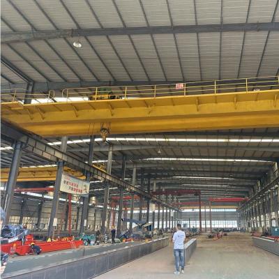 China Wireless Remote Control Double Girder Overhead Crane Magnet 25T 32T Explosion Proof for sale