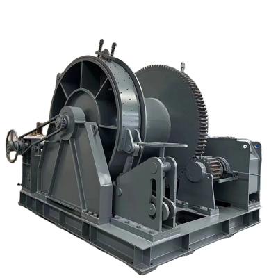 China Marine Hydraulic Winch With Standard Power Source And Customized Speed en venta
