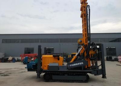 China Yellow Portable 200mm Hydraulic Well Drilling Rig For Water Well Drilling for sale