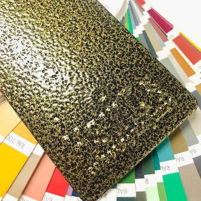 China Epoxy Polyester Crack Textured Powder Coat With High Temperature Resistance for sale