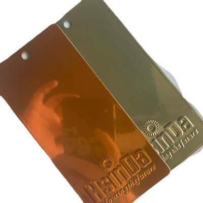 China Chrome Gold Brass Powder Coating Paint Customized for sale