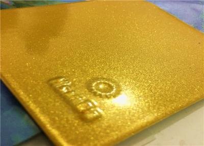 China Bonded Metallic Gold Powder Coat With High Exterior Stability And Performance for sale